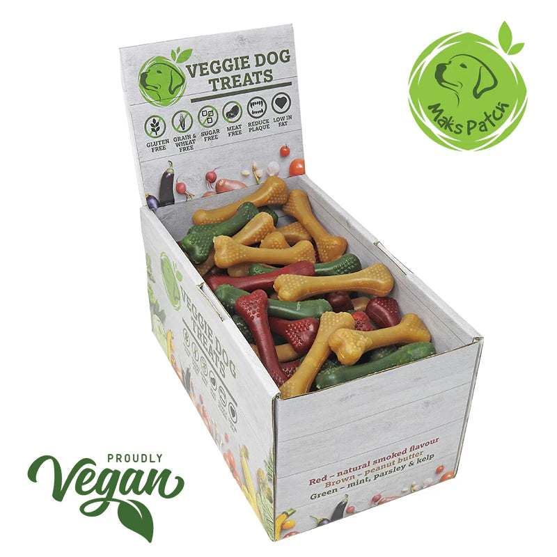 Mak Pak Nubby Bones vegan dog treats