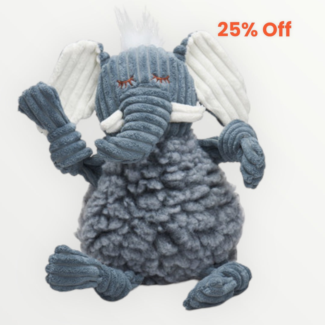 HuggleFleece - EllaMae Elephant Knottie