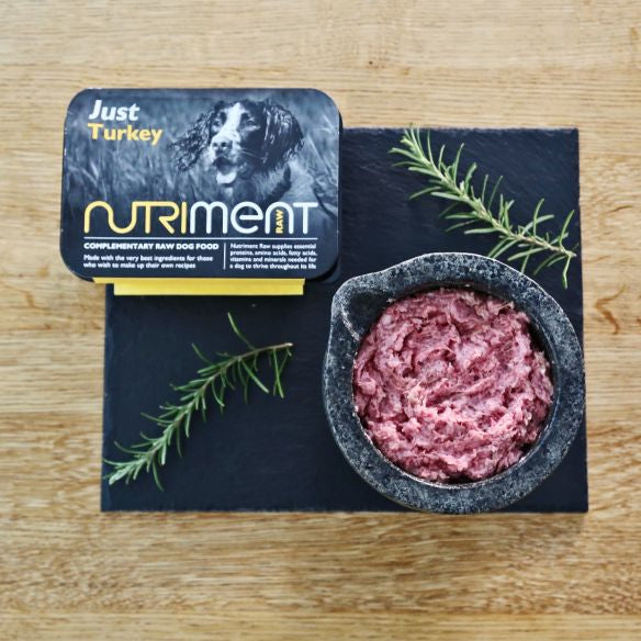 Nutriment Just Turkey Raw Dog Food 500g