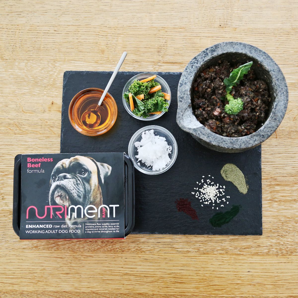 Nutriment Boneless Beef Raw Dog Food 500g